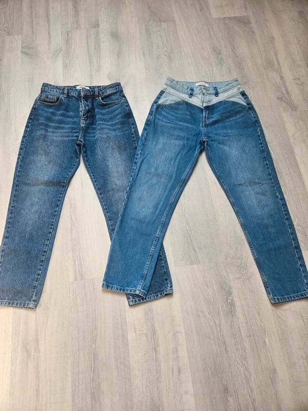 Jeans Mom  lot de 2